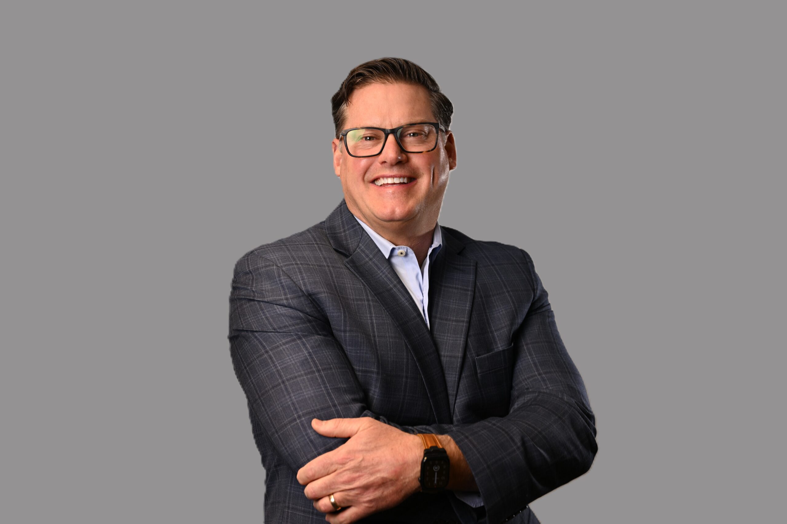 Dr Scott Schulz is smiling